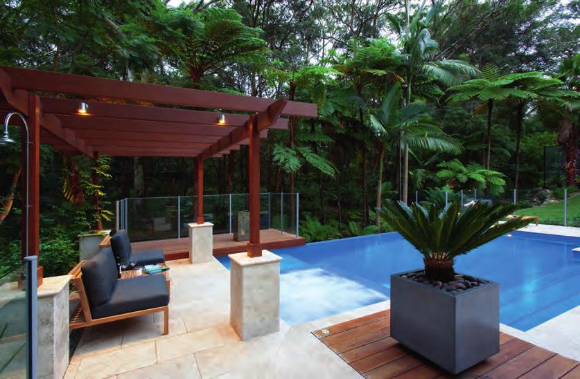 The home blends well with its bushland surrounds and while the European-born owners consider it their private Australian oasis, they realised that the garden areas around the home were looking a bit