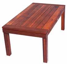 Post Leg Table with