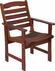 Total height: 970mm MIAMI CHAIR Seat Height: 440mm