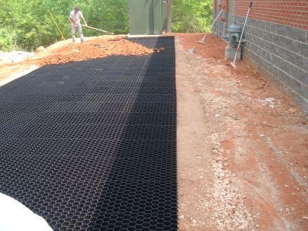 Grassy Pavers Exceeds H-20 loading