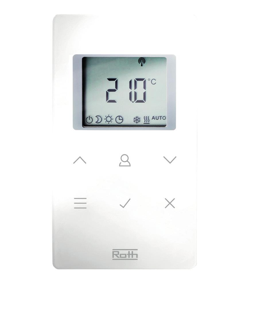 Touchline 6. Pairing a Touchline room thermostat with the control device 6A 6.A: Briefly press the preferred channel or several channels that you want to pair with the Touchline room thermostat.