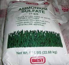 sulfate: 1/2 lb/100 row Following years: At