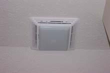 M. Install return ducts or transfer grilles in every room having a door except baths, kitchens, closets, pantries, & laundry rooms N.