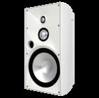 Eave Speaker White Order# ASM80831 Black Order# ASM80836 One 8 Aluminum Woofer with Rubber Surround One 2 1/2 Aluminum Dome Midrange One Pivoting 1 Liquid Cooled Aluminum Tweeter