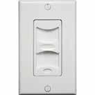 Fits Nearly All Standard Single-Gang Junction Boxes and Plaster Rings Transformer-Based Stereo Volume Control 10-Step Make Before Break Switch Design Knob Designed to Never Come Off Power Rating: 45
