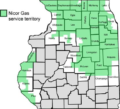 Nicor Gas service