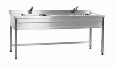 Material admission and pre-washing desk (Surgical tool washing sink) It is produced with one,