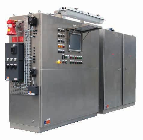 32 EX P CONTROL PANELS PRESSURISATION FOR HAZARDOUS AREAS WORLDWIDE USE GUARANTEED We turn your