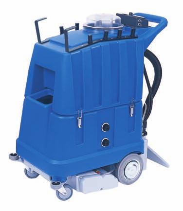 Built tough with rugged, rotationally molded polyethylene, the powerful 1.8 Hp stage vacuum motor provides 135" waterlift and 95 cfm of airflow.
