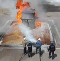 Examples of Obstacle Fire Hazards: Drum storage areas Dip tank process areas Floor areas around machinery Flammable liquid storage cabinets Drums