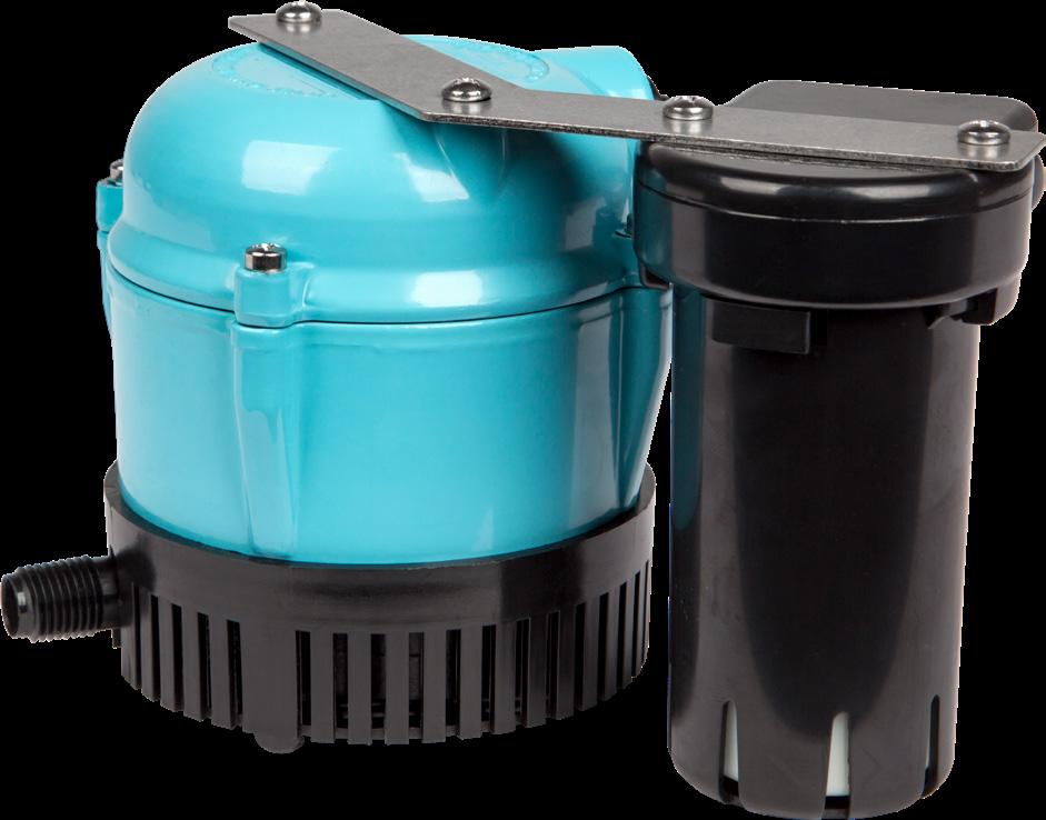 1- SERIES APPLICATIONS Utilizing a sealed, submersible pump with sump-type pick-up, the 1- offers low on and off levels and is ideal for in-pan placement for condensate removal.