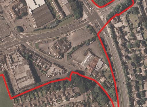 1 Site Description and Characteristics The lands are bounded by the N11, Lower Kilmacud Road and the Hill, and currently consist of the former Blakes restaurant complex, the former Esmonde Motors