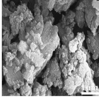 Aggromalated surfaces are found in cubic morphology of bulk Zirconia. Figure 3.4 Nano Zirconia Spherical Morphology Fig 3.