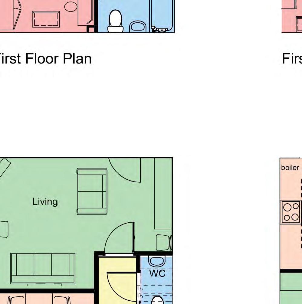 The first floor plan in
