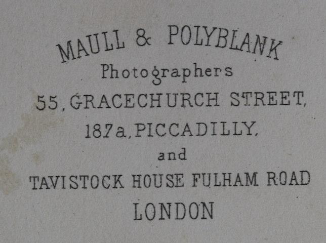 pid=5193 Henry Maull (1829-) and George Henry Polyblank (1828-) At 55 Gracechurch Street,