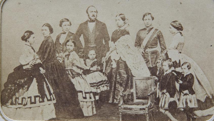 "The Royal Family" - Queen Victoria with her family 1860s also National Portrait Gallery reference