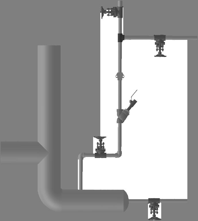 Installing Blocks and Steam Traps on blocks Standard The Standard connector block should be installed in piping with the flow direction stamp pointing in the correct direction as indicated on the