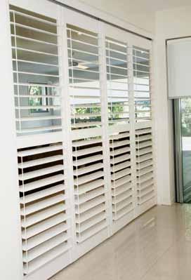 A high quality timber shutter available as a fully imported range with 63mm, 89mm and 114mm louvres.