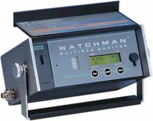 Watchman Multigas Monitor The Watchman Multigas Monitor is a durable, portable in stru ment used to detect and monitor combustible gases, oxygen, and toxic gases in workplace atmospheres, especially