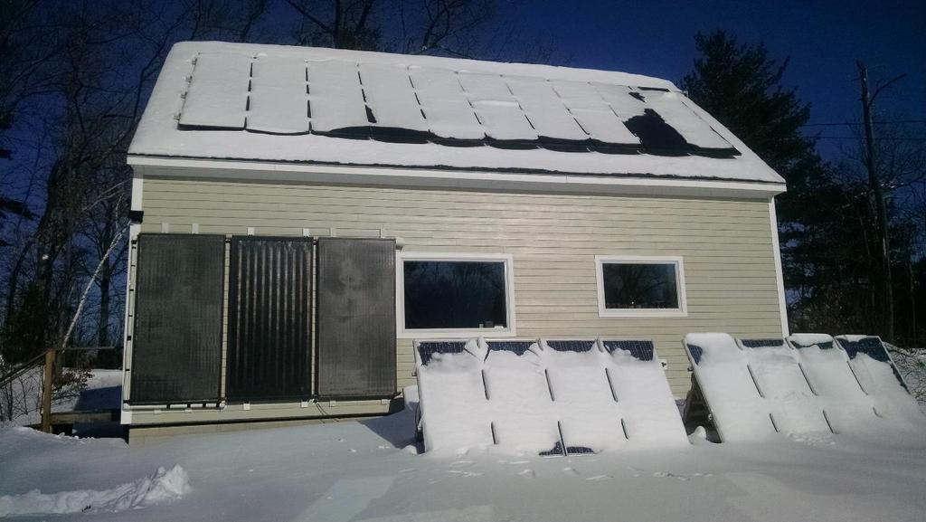 1 Solar Domestic Hot Water, with a Site-Built Drain-back Tank By: David Posluszny (DavidPoz) Built: Fall 2017 In this article I ll discuss how I made a solar thermal hot water system, and my decision