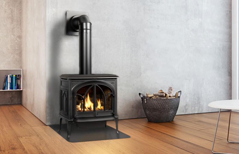 JØTUL GF 500 DV PORTLAND A descendent of our signature best-selling Jøtul F 500 Oslo wood stove, the Jøtul GF 500 DV Portland offers the same whole house heating capabilities at the push of a button.