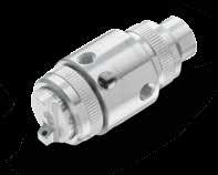 NOZZLE TYPES HYDRAULIC NOZZLES Nozzles used in spray drying are typically high pressure, hydraulic nozzles that operate up
