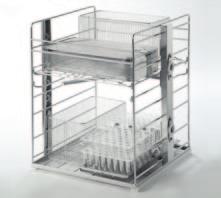 The carts/baskets system is of single or multi-level type according