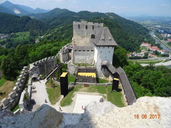 Castle of Celji After this a ride to the Old and historical Spa Town of Rogaska Slatina.