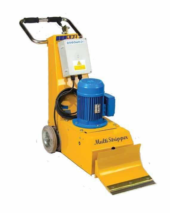 MS330 WALKBEHIND FLOOR SCRAPER SELFPROPELLED FOR HIGHER PRODUCTION FEATURES All support wheels power driven to provide excellent traction Adjustable handle height Manually operated drive clutch for
