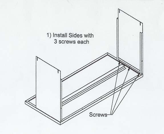 Page 12 Accessories Appliance Platform This is an 18-inch high mantel that you assemble and mount over the basic Combination
