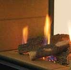 Featuring a hand finished, highly realistic, log-effect fuel bed and glowing ember bed, this innovative gas fire effortlessly creates warming, woodburning ambience at the touch of a button.