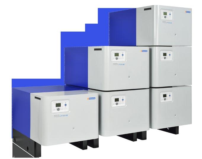 Fully Modulating, Low NO x, Condensing s The is a compact, floor standing, condensing, stainless steel modular boiler range, for use with natural gas or LPG, and operates at up to 107.9% net (97.