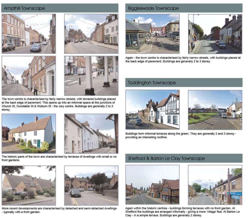 Local & Regional Character 02 The local distinctiveness of Ampthill and the surrounding Area Contemporary application of materials to respond to the Traditional Materials of Ampthill is important,