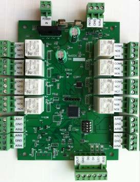 NetIOX8/16 The smart Addressable Relay & I/O Expender Expender via RS485 8/16 outputs 8/16 inputs Address