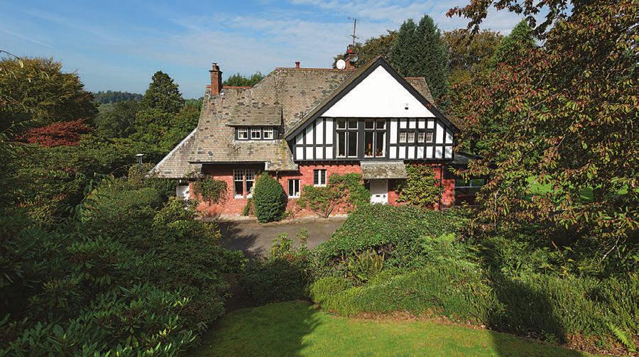 WONDERFUL TRADITIONAL FAMILY HOUSE IN ABOUT 2½ ACRES OF PRIVATE GARDENS IN DESIRABLE