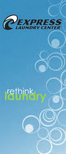 Your investment in an Express Laundry Center includes access to professionally designed advertising