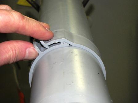 WARNING Make sure pipe sections are fully inserted into the PVC adapter and/or gasketed end of DuraVent fitting. Insertion depth is no less than 2 inches.