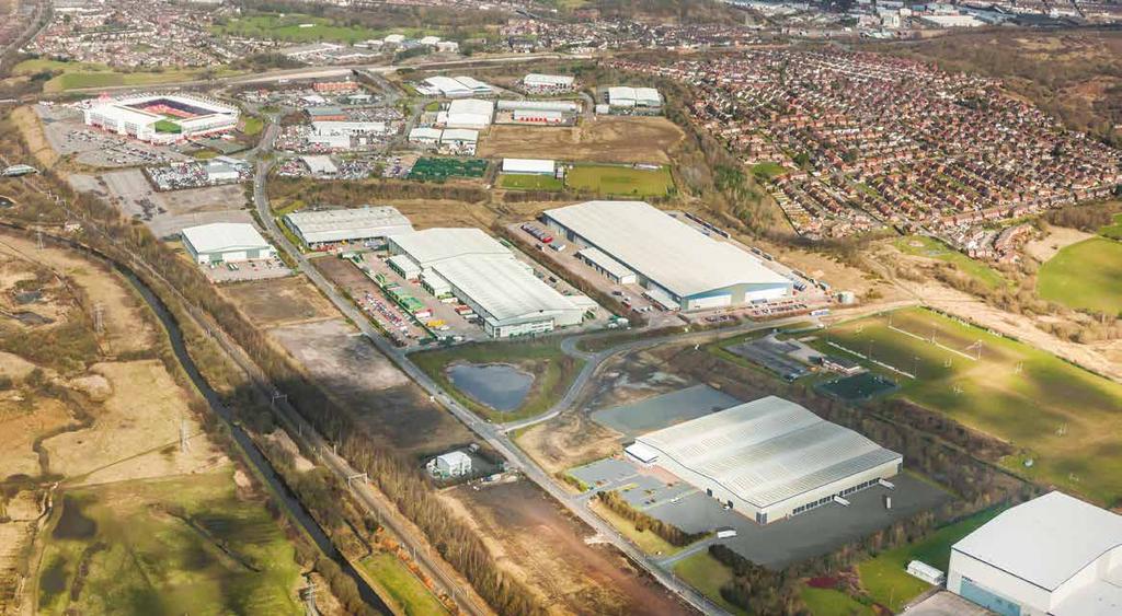 TO LET FOR SALE Distribution/Industrial Facility To / J15 A50 Seat Holiday Inn Express Lexus BFM Europe Ageas To M1 Stoke City FC Britannia Stadium Audi Nuffield