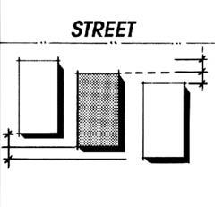 1 Building Orientation 2.2.1 (Page 2-2) Where dual fronting lots exist, structures should relate to both sides of the streets.