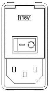 Remove the line cord from the power entry module on the back of the unit (Figure 2 below) Pull back on the fuse drawer catch (located on top of power entry module) Pull out the fuse drawer Check and