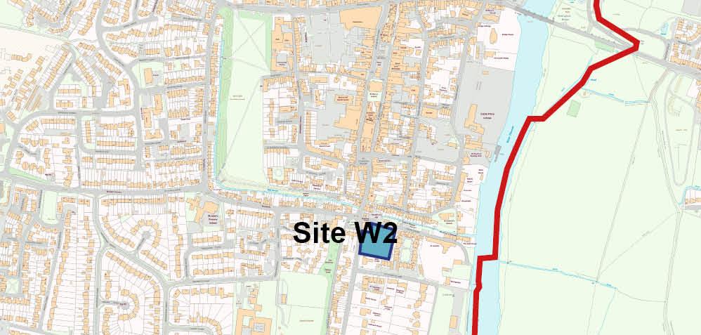 of new housing development. Land at Reading Road/Wallingford Road (Site W1) Wallingford Police Station (Site W2) Land off Reading Road, Wallingford (Site W3) Size: 0.45ha (approx.