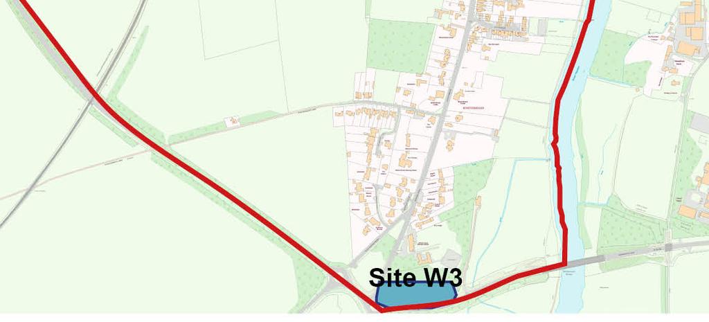 Firstly, distance from the town centre and schools, biodiversity concerns, and the site s position also means it acts as a green gateway to the Winterbrook Conservation Area.