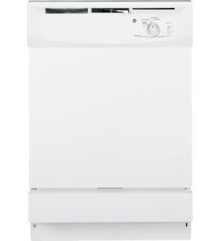 dishes or a quick load of glasses Model#: GSD2100VWW GE Built-In Dishwasher 34 in X 25 3/4 in X 24 in 4-level wash system - Powerful wash cleans dishes thoroughly Two-stage filtration with Extra Fine