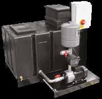 13 CMB/CMBE Water supply pump packages for boosting mains pressure from tank storage.