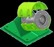 Spaans Babcock developed in cooperation with SKF the ECO bearing: a totally enclosed lower bearing that is based on roller bearings.