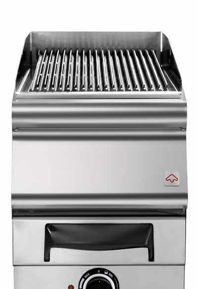 emotion for professional people supply voltage total electric total gas dimensions (cm) description model lavastone grill 700 series