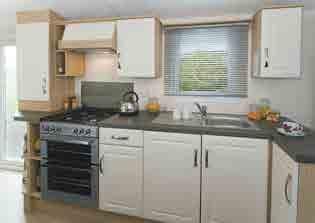 The bedrooms are a good size and the large family shower room, with generous storage throughout, this holiday home has