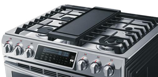 NX58K9500WG 5.8 cu. ft. Slide-in Gas Range with Intuitive Controls Leon's SKU: 770-95554 Price: $2999.