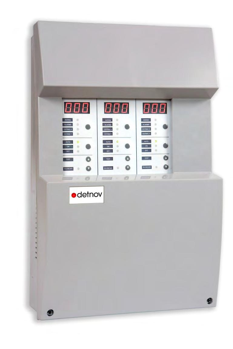 Monoxide control panels Expandable up to 3 zones