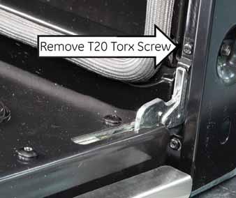 Lower Oven Structural Components Oven Door Removal 1.